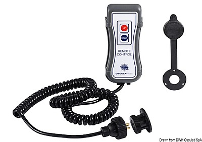 Remote control, universal 12/24 V