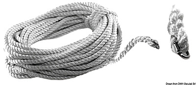 Rope and connecting link 12 mm