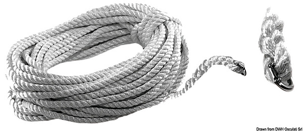 Rope and connecting link 12 mm