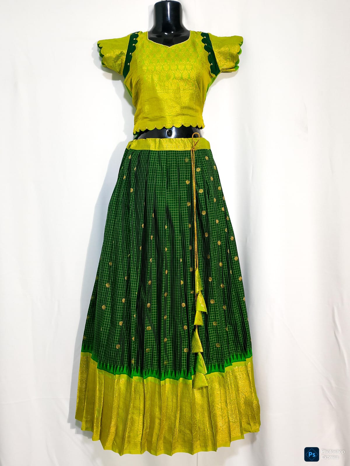 K0202: Ready To Ship Beautiful Kids Lehenga Set