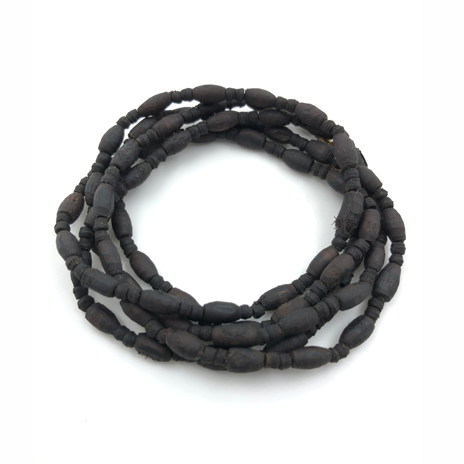 Tulsi Black Long & Small Beads Mala