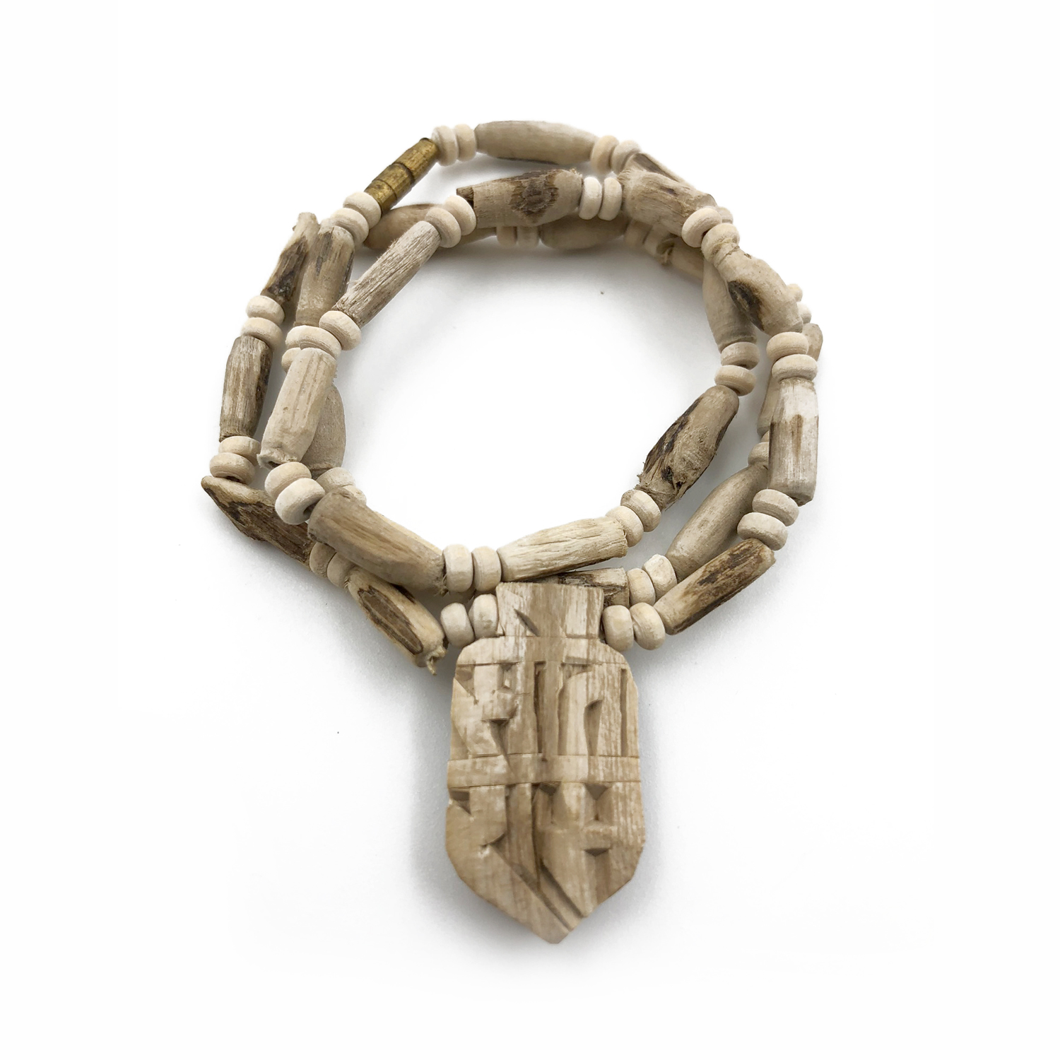 Original Tulsi Mala with Sita Ram Name Handicraft Pendant