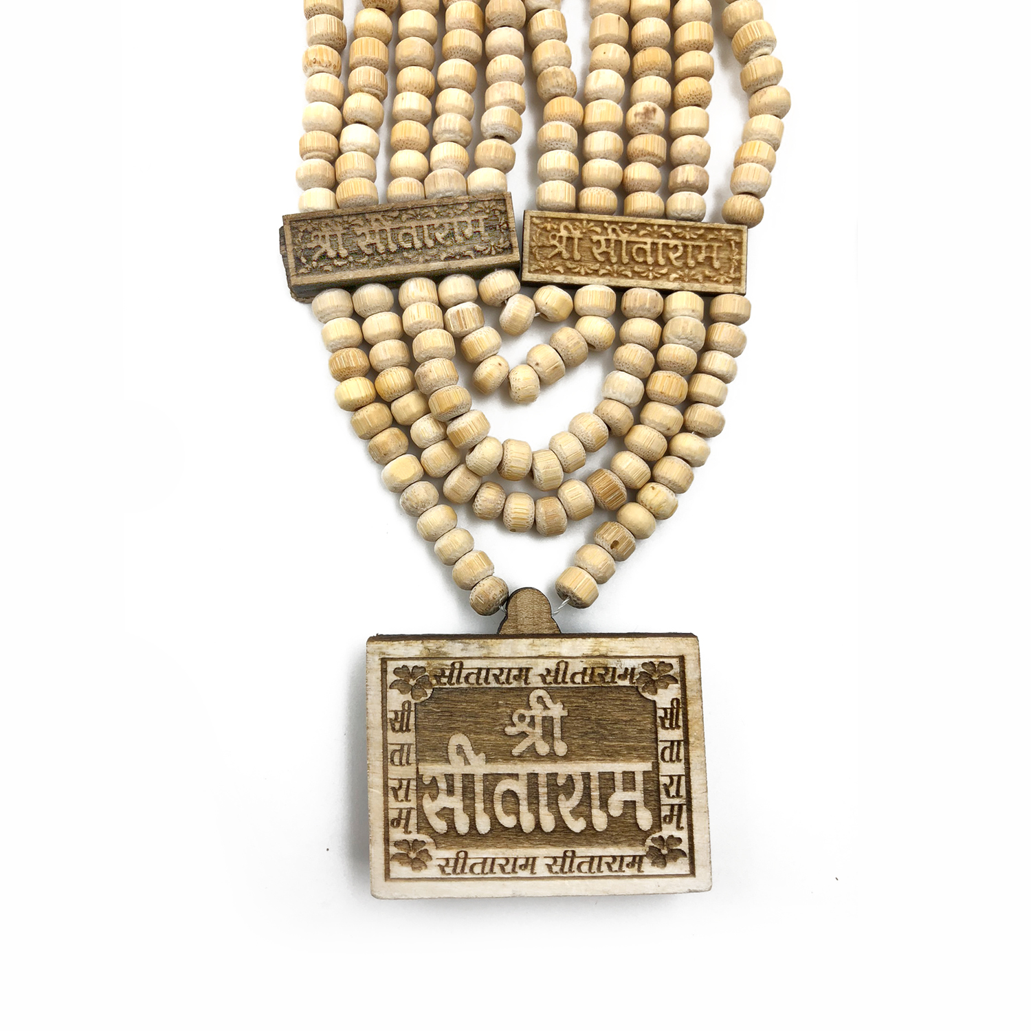 Mala with Shri Sita Ram Name Bhaktamal Handicraft Pendant