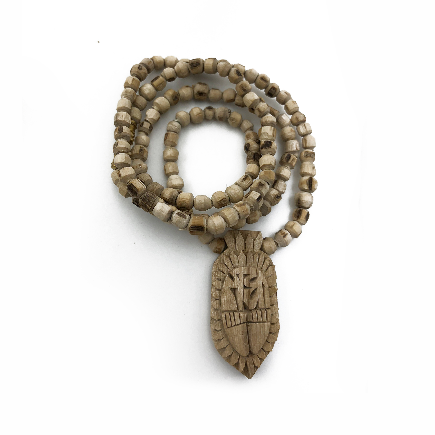 Original Tulsi Mala with Radha Name Handicraft Beads