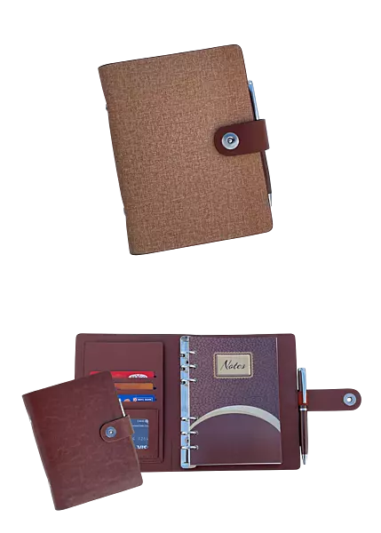 GENUINE LEATHER  BO30R NOTEBOOK