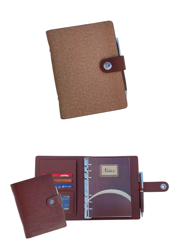 GENUINE LEATHER  BO30R NOTEBOOK
