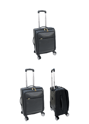GENUINE LEATHER  TB 02 R  TROLLEY BAG