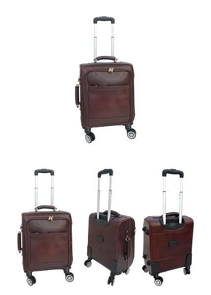 GENUINE LEATHER  TB 02 L  TROLLEY BAG