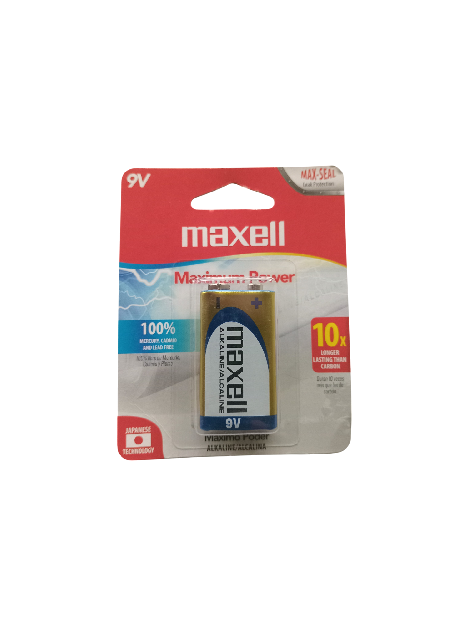 BATERIA ALCALINA 9V CUADRADA PHILIPS