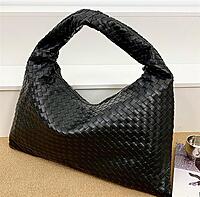 SHOULDER BASKET BAG-BLACK