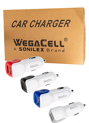 WEGACELL:USB CAR CHARGER