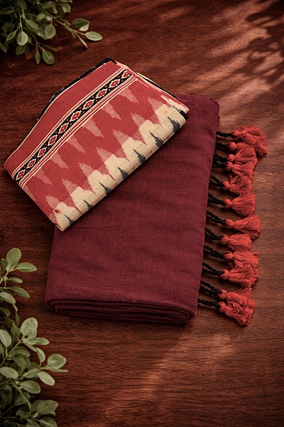 Khadi Linen Saree