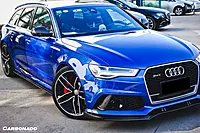 2013–2018 Audi RS6 Avant BS Style Carbon Fiber Front Lip | Performance Aero Upgrade