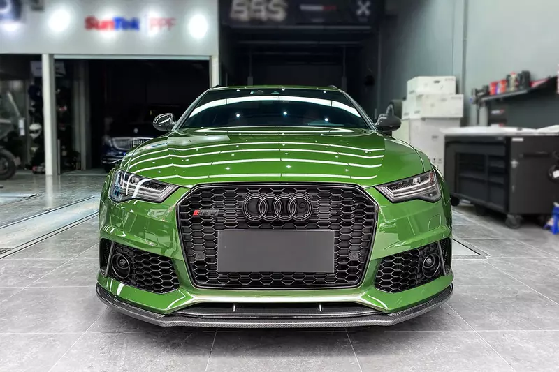 2013–2018 Audi RS6 Avant Carbon Fiber Front Lip | CFRP Aero Upgrade