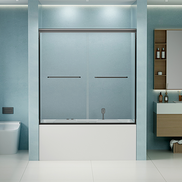 Shower door -60"W x58"H Framed Double Sliding Shower