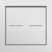 Shower door -60"W x58"H Framed Double Sliding Shower