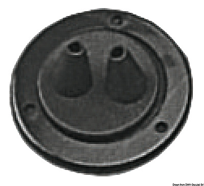 Bellow with ring nut for remote control cables