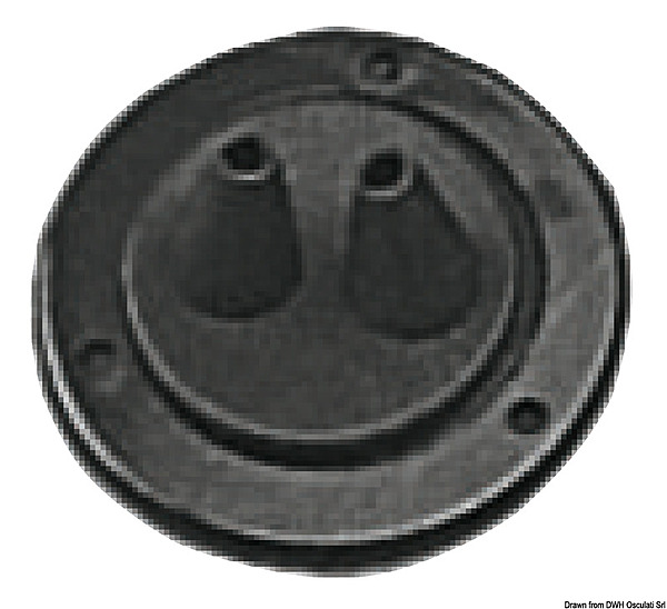 Bellow with ring nut for remote control cables