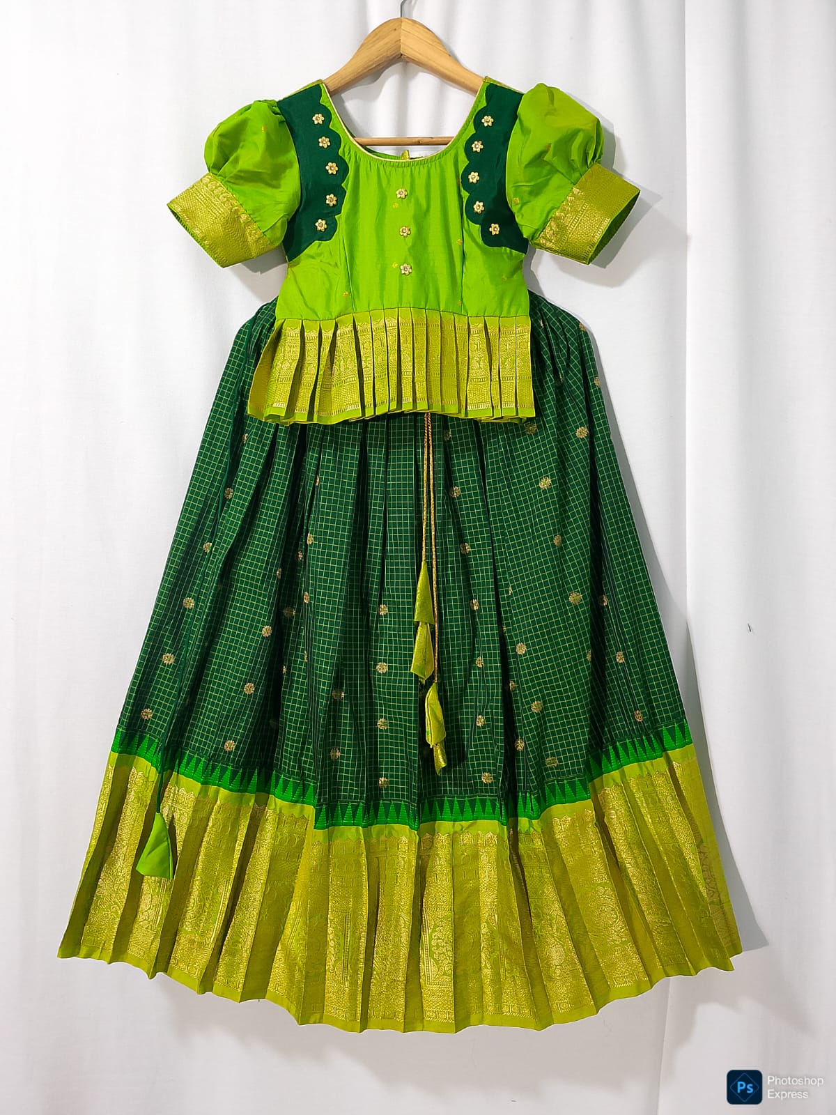 K0201: Ready To Ship Beautiful Kids Lehenga Set