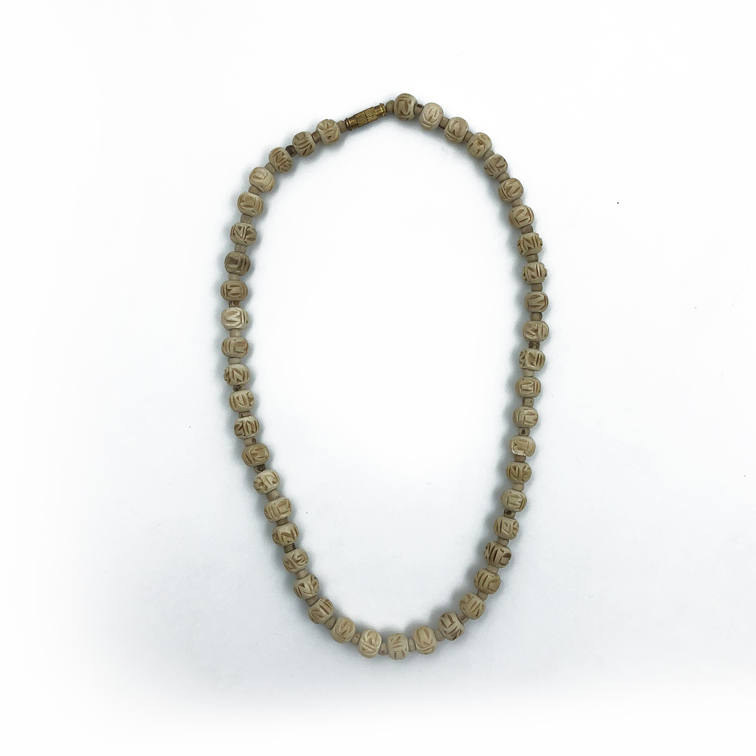 Original Tulsi Mala with Radha Name over Beads Round Shape