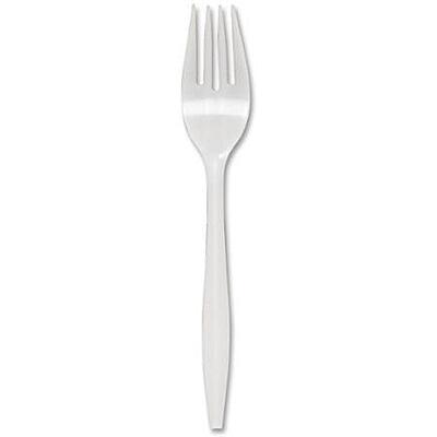 Fork PP medium weight 10/100, 1000/case, white