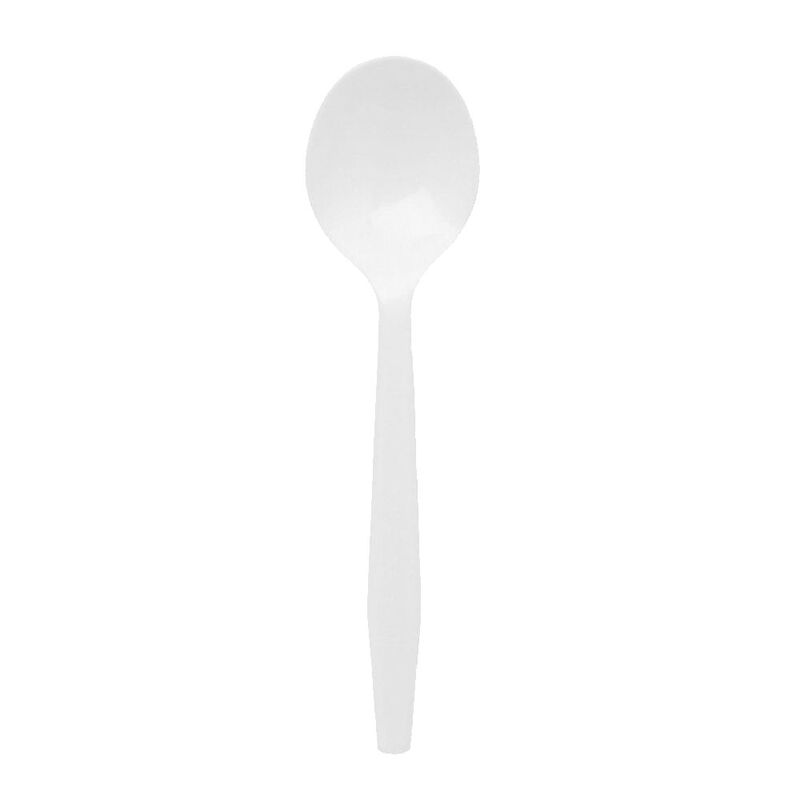 Spoon PP medium weight 10/100, 1000/case, white