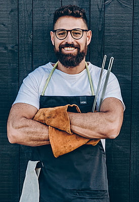 HOFATS Fire Gloves Leather HOFATS Fire Gloves Leather