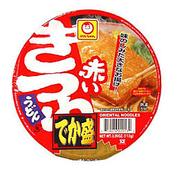 UDON CUP AKA KITSUNE DEKAMORI