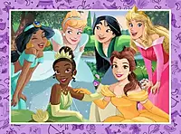 Disney Princess 4 in a Box Jigsaw Puzzle
