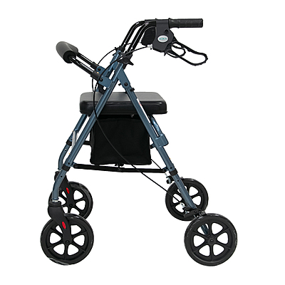 Rollaflex 8” Adjustable Seat Rollator 032BL