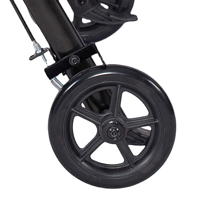 RollaGo 6" Wide Back Aluminum Rollator 033CB