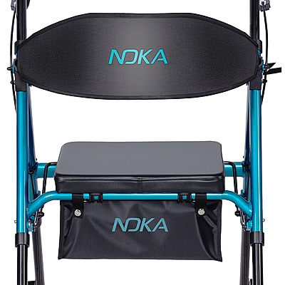 RollaGo 6" Wide Back Aluminum Rollator 033CB