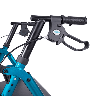 RollaGo 6" Wide Back Aluminum Rollator 033CB