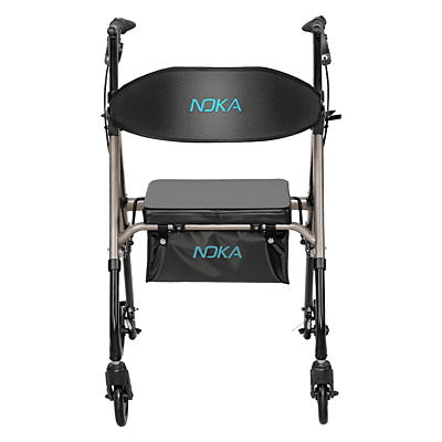 RollaGo 6" Wide Back Aluminum Rollator 033CH