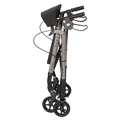 RollaGo 6" Wide Back Aluminum Rollator 033CH