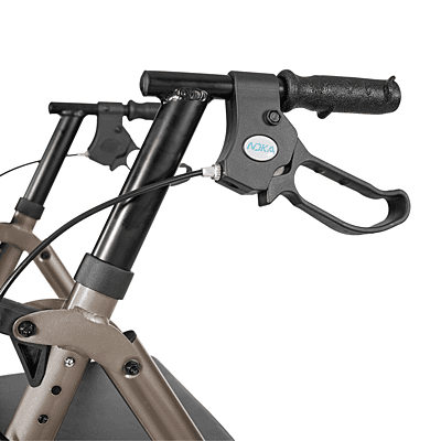 RollaGo 6" Wide Back Aluminum Rollator 033CH