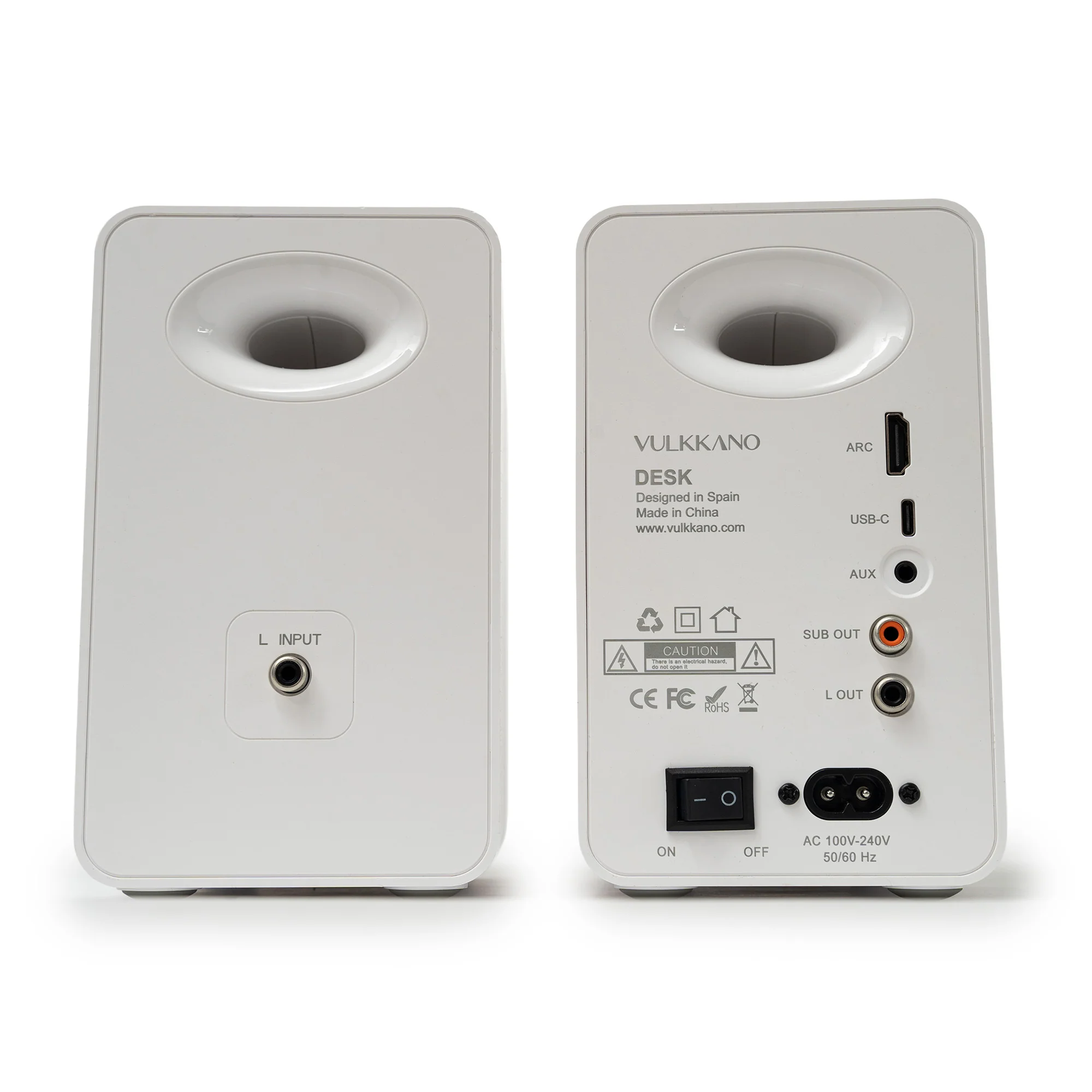 Vulkkano Desk Speakers