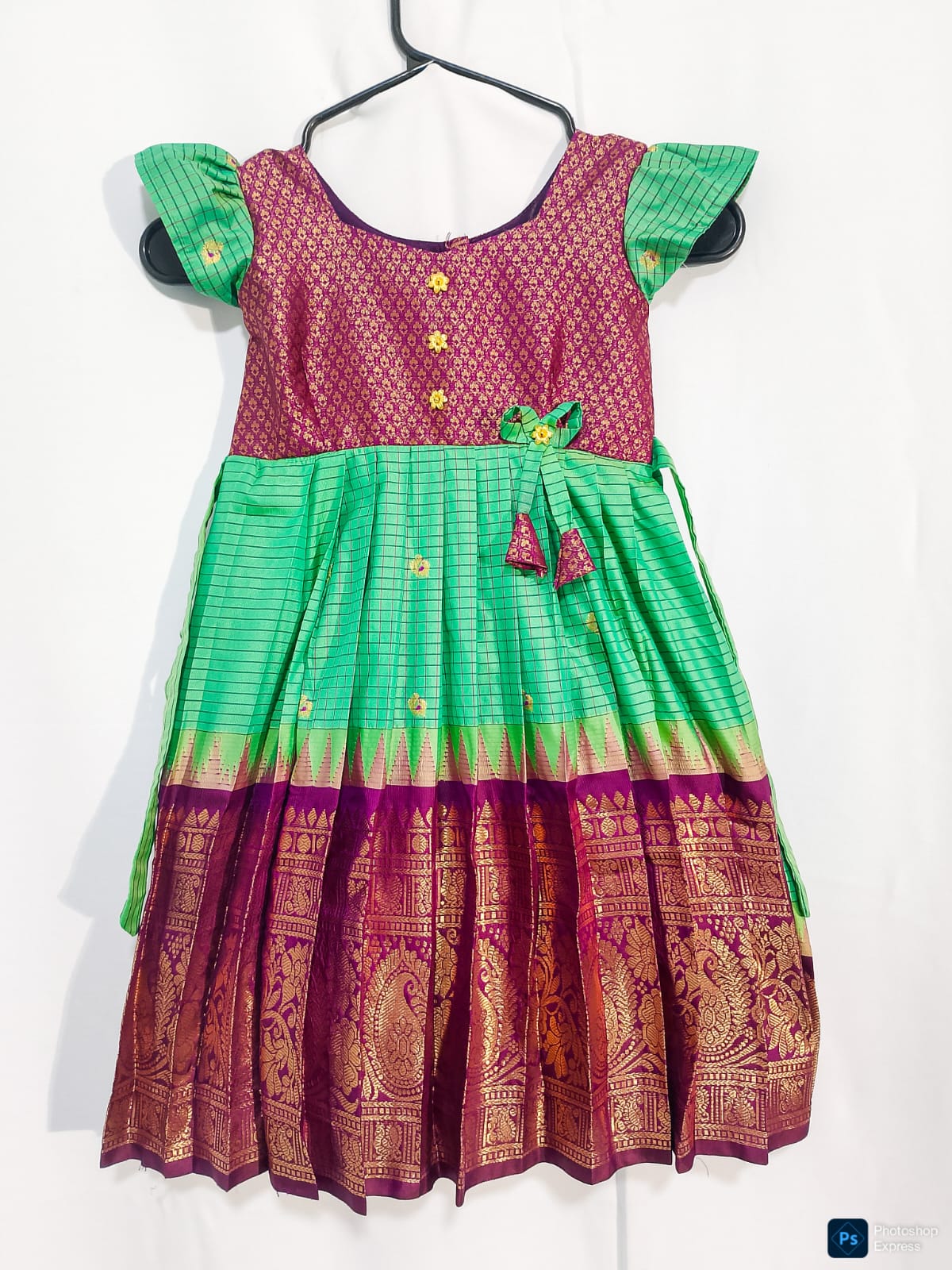 K0203: Ready To Ship Beautiful Kids Lehenga Set