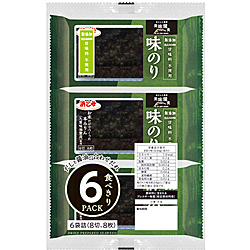 BIMIKENSHOKU AJI NORI 6P