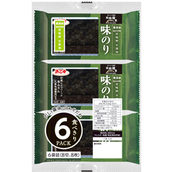 BIMIKENSHOKU AJI NORI 6P