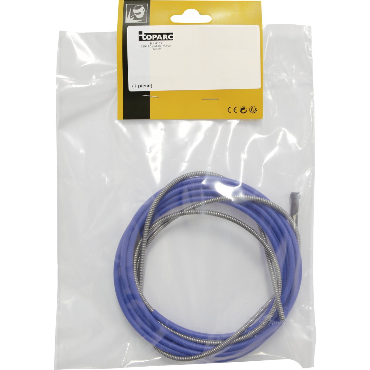 GYS 041592 — Steel Liner for MIG Wire 0.6/0.8 mm, 3 m (Blue)