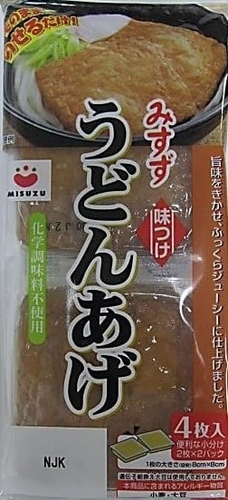 Misuzu Ajitsuke Udon Age (2pc x 2 ) 4/12/4.3 oz.