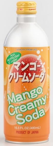 Ucc Mango Creamy Soda 24/16.5 floz.
