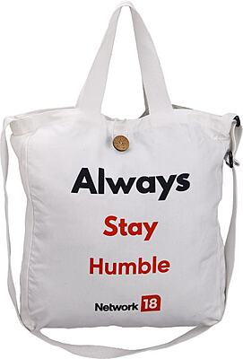 NETWORK 18 TOTE BAG