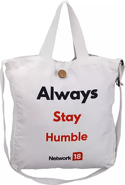 NETWORK 18 TOTE BAG
