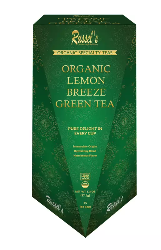 Russel's Organic Lemon Breeze Green Tea