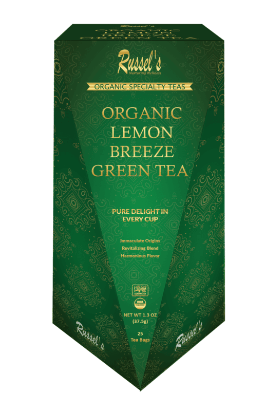 Russel's Organic Lemon Breeze Green Tea