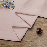 Patin Solid Thermal Window Curtains 2 Panels, Dual Rod Pocket