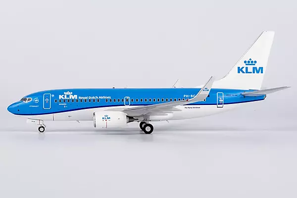 KLM - Royal Dutch Airlines 737-700/w named Koningseider