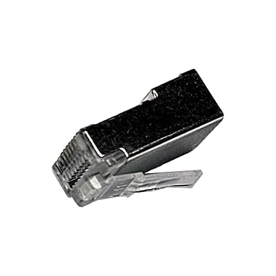 CAT6/CAT6A RJ45 8P8C Pass Through Modular Plug shielded connector, 100pcs CAT6/CAT6A RJ45 8P8C Pass Through Modular Plug shielded connector, 100pcs